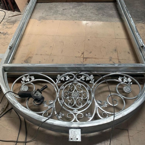 Wrought iron door China