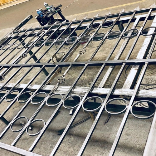 Fantastic wrought iron gate