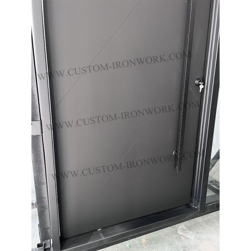 Simple style iron custom sealed door