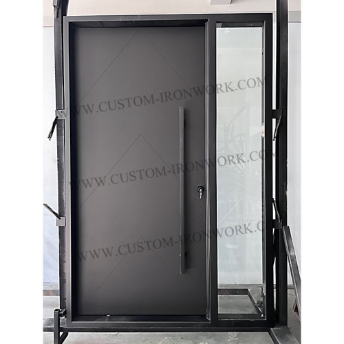 Simple style iron custom sealed door