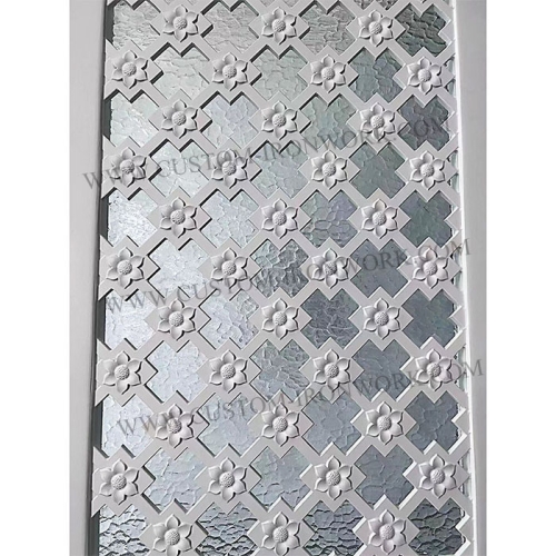 Special design iron door sealed tempered glass