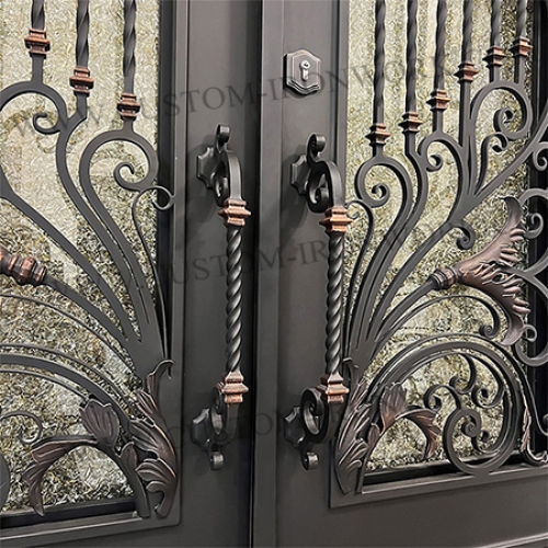 Awesome metal door totally handmade metalwork