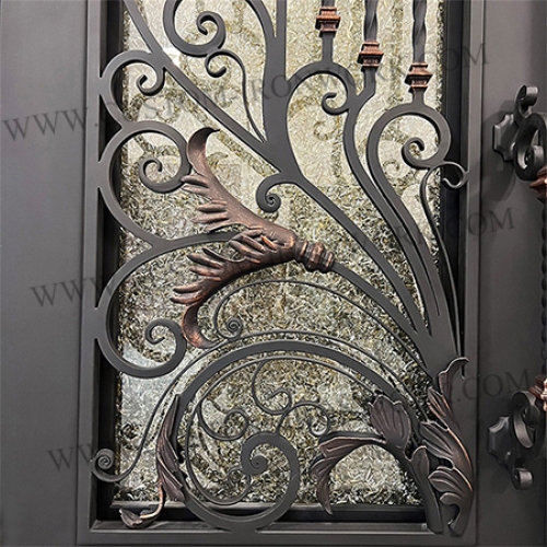 Awesome metal door totally handmade metalwork