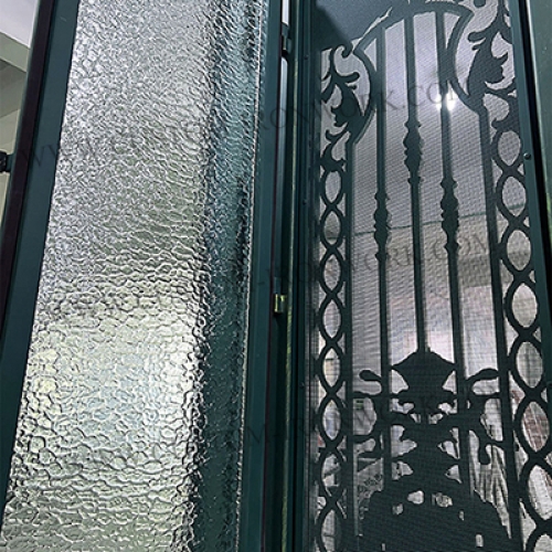 Luxurious design wrought iron custom villa front door