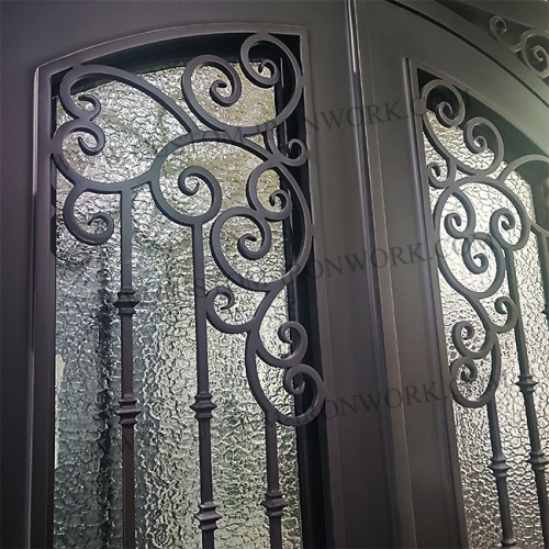 Excellent metal custom villa anti-theft door