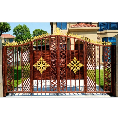 Luxurious wrought iron custom villa gate