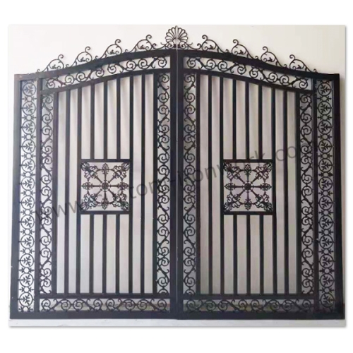 Vintage style handmade metal gate custom design