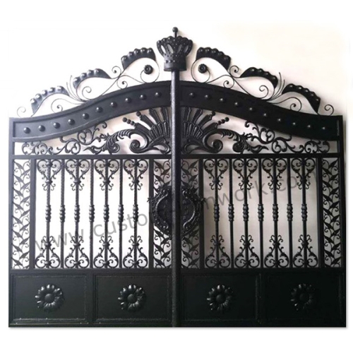 Awesome metal gate totally handmade metalwork