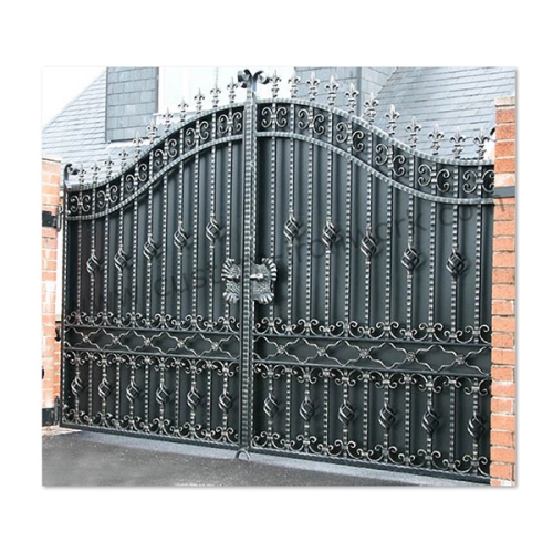 All kinds of custom design wrought iron sealed gates