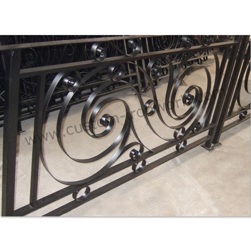 High quality wrought iron fence customized design