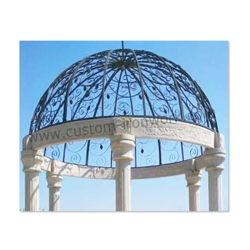 Hot dip galvanized rustproof wrought iron custom cupola