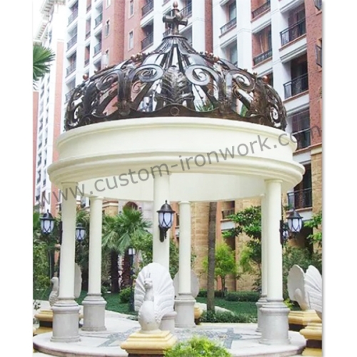 Fantastic style hand forged iron decorative custom cupola