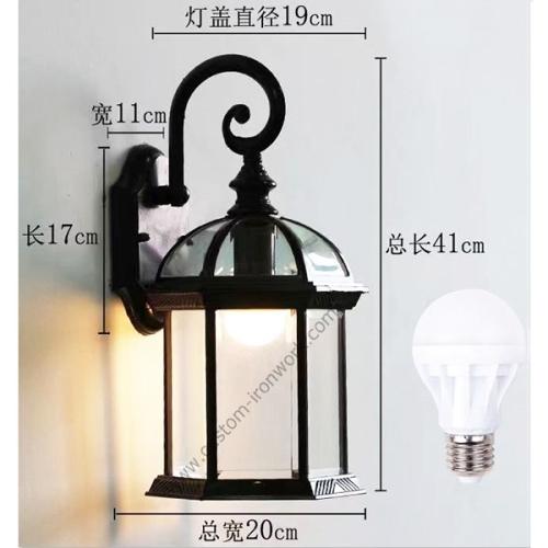 Vintage design custom metal decorative lamp