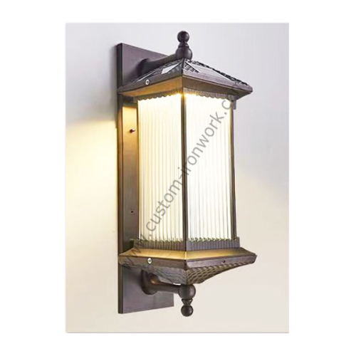 Customized metal simple style wall lamp