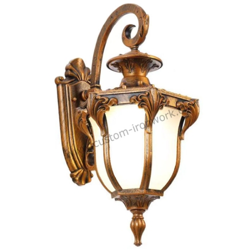 Excellent workmanship decorative metal wall lamp